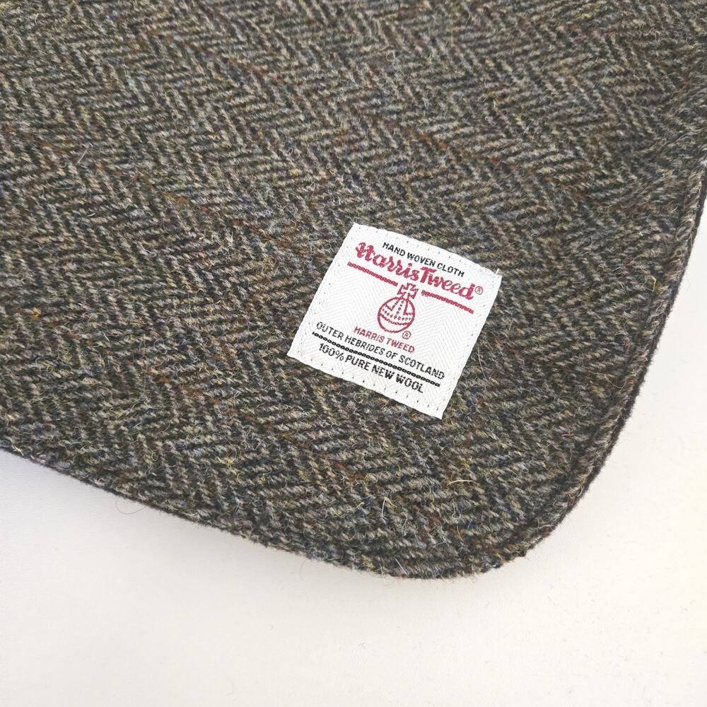 Eliz Scott Harris Tweed Herringbone Dog Coat Size 4 NWT - Picture 4 of 10